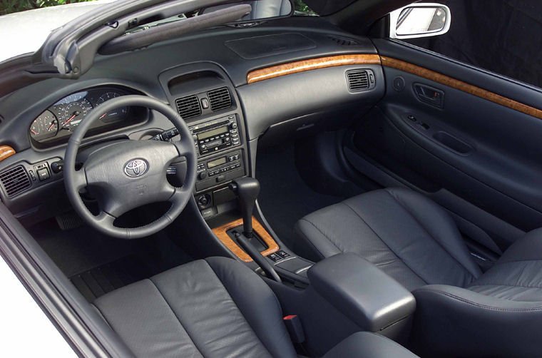 2002 Toyota Camry Solara Convertible Interior Picture